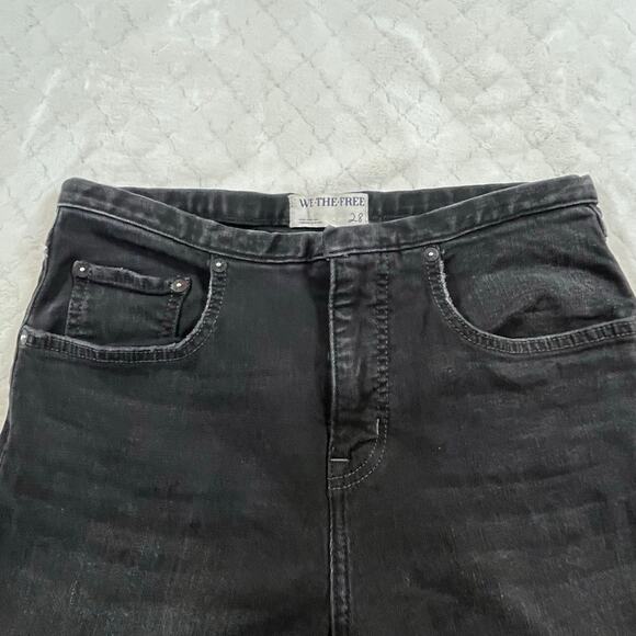 We The Free Daliah Stacked Low Rise Straight Leg - size 28 - Picture 4 of 7